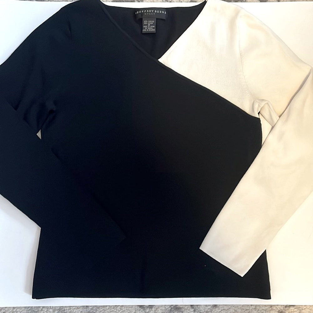 Black and White cross Geoffrey Beene Sport